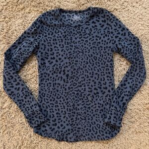 Climate Right by Cuddl Duds Leopard Print Fleece